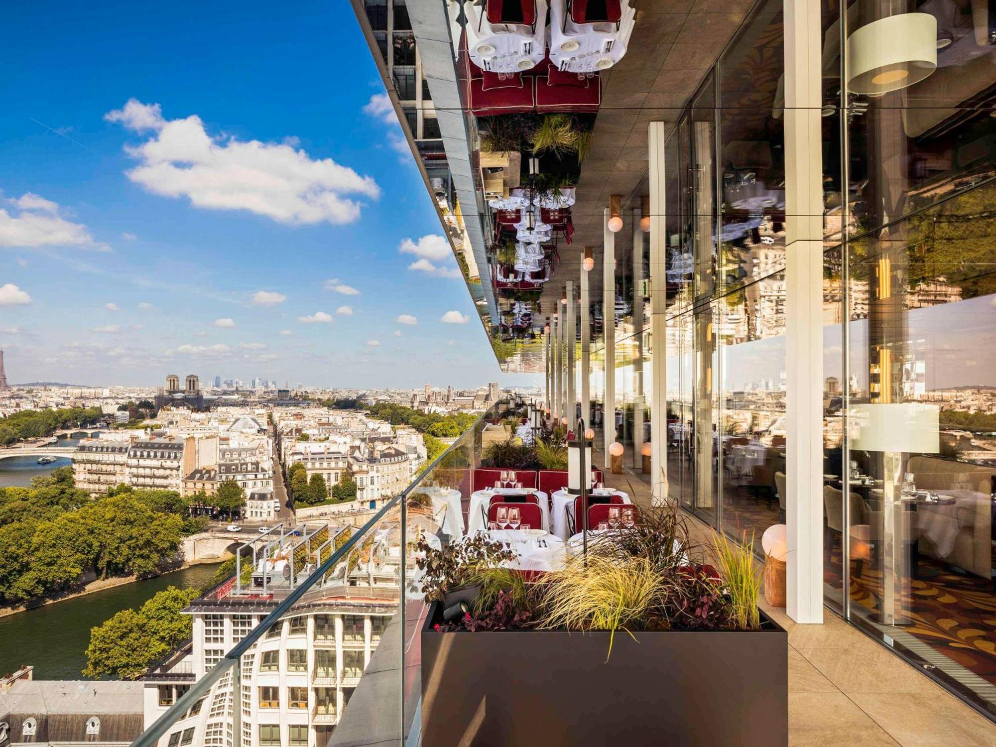 So/ Paris Hotel Kültér fotó The restaurant